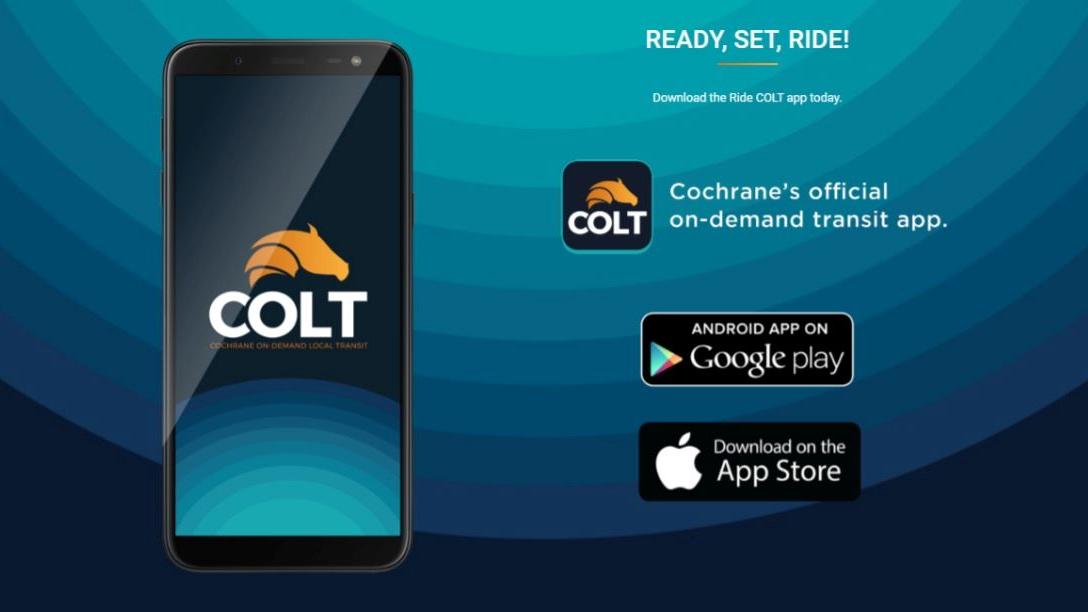iphone with colt app information