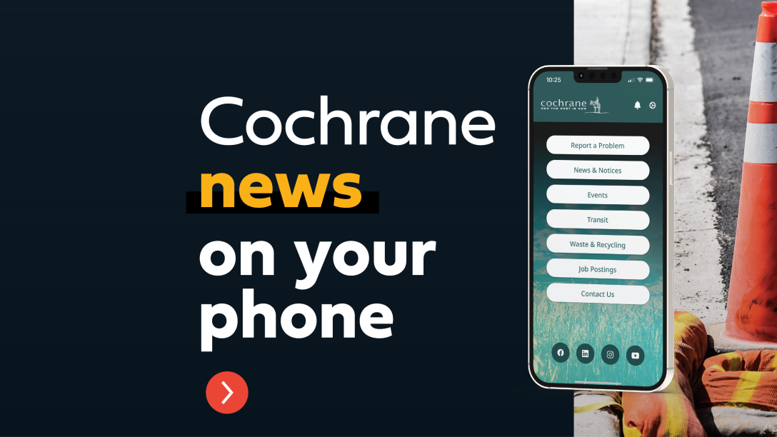 Cochrane news on your phone