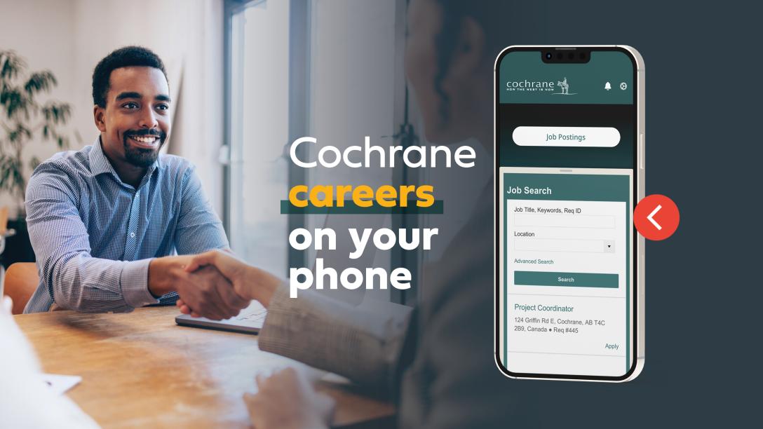 Download the Town of Cochrane app today.