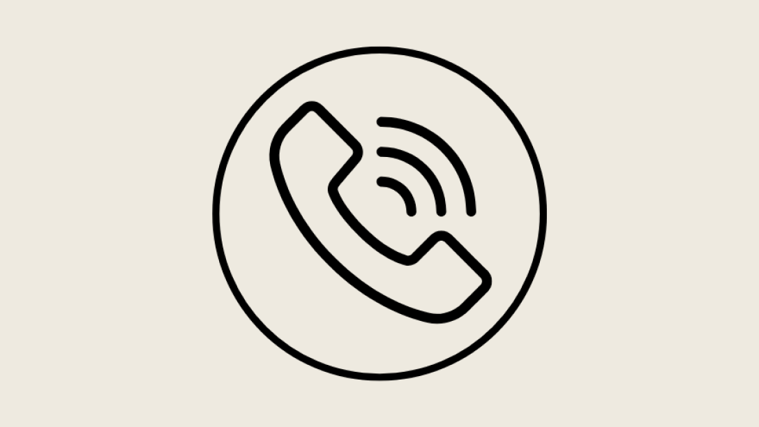 a phone icon