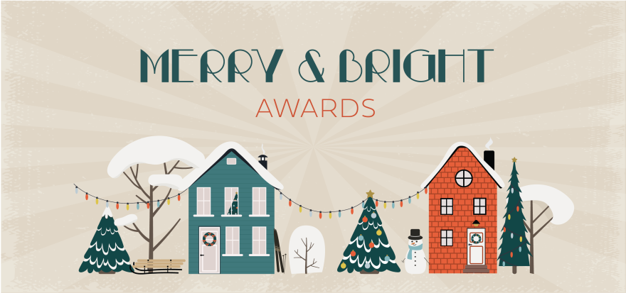 Merry and Bright Banner