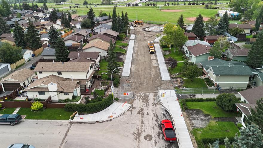 Glenpatrick drive progress 