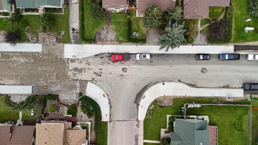 Glenpatrick drive progress 