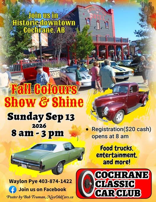 Car show poster 