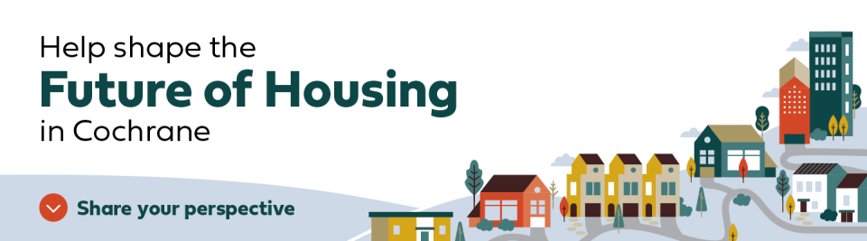 Housing engagement web banner visual