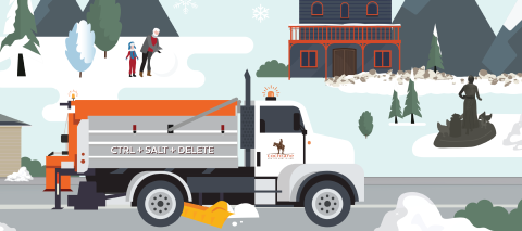 snow plow truck 