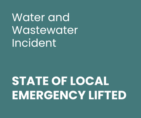 Green box state of local emergency lifted