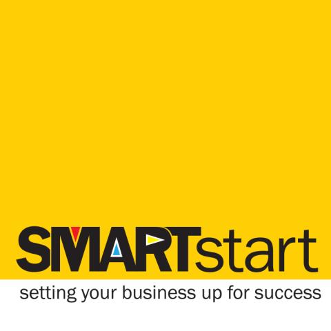 SMARTstart logo on yellowbackground