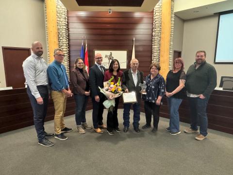 2024 Order of Cochrane recipients Don and Shirley Begg