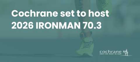 image of runner in shoes and title of media release 