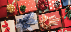 wrapped presents
