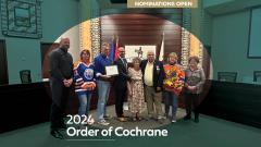 Cochrane Council with 2023 Order of Cochrane recipient
