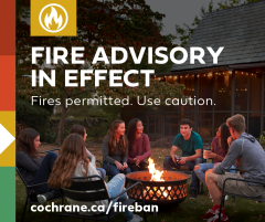 fire advisory - totn of cochrane - use caution 