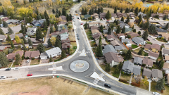 Aerial view of area 