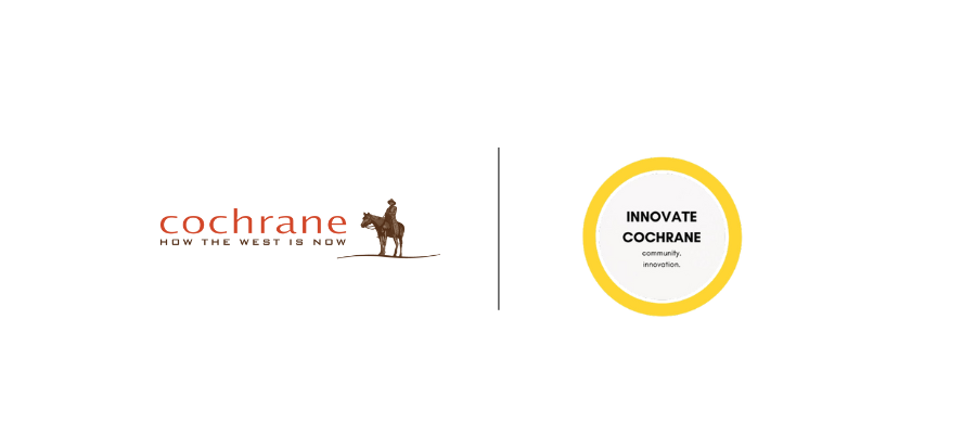 Town of Cochrane and Innovate Cochrane logos