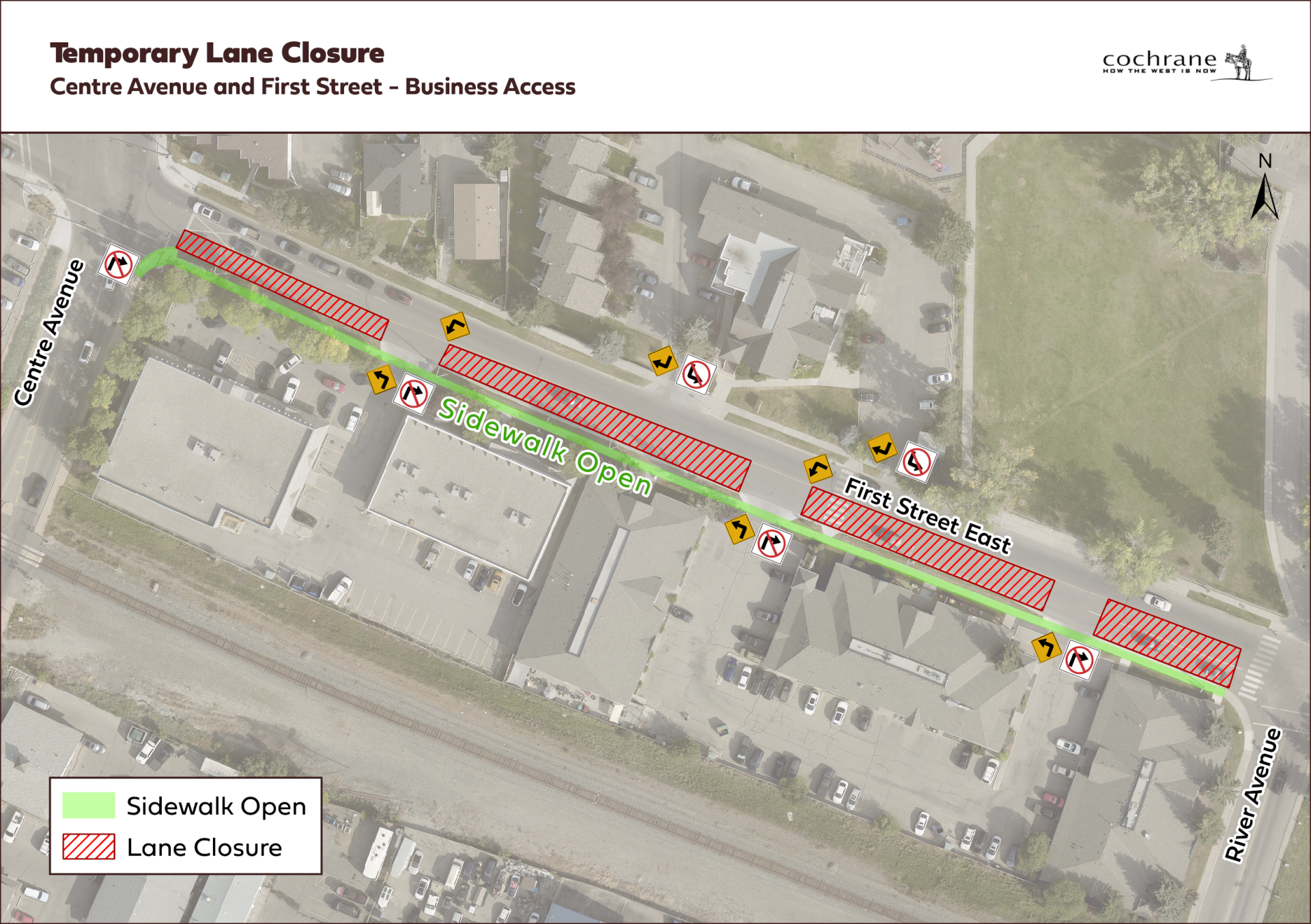 temporary single lane closure