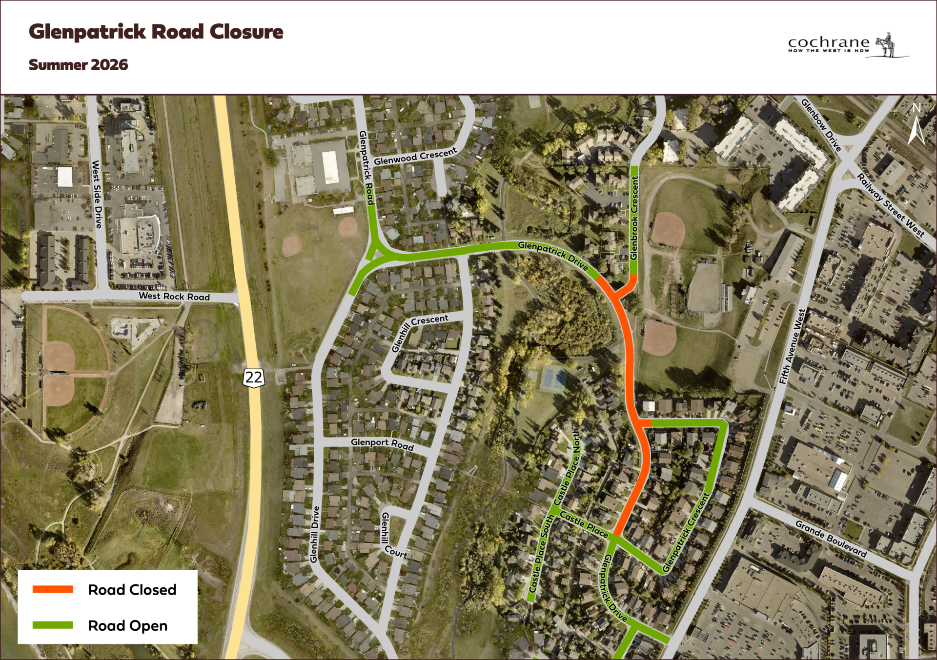 Summer 2026 glenpatrick road closure