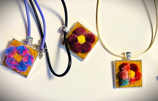 A unique opportunity to learn an indigenous artform, making jewelry from caribou hair with the guidance of an accomplished artist.