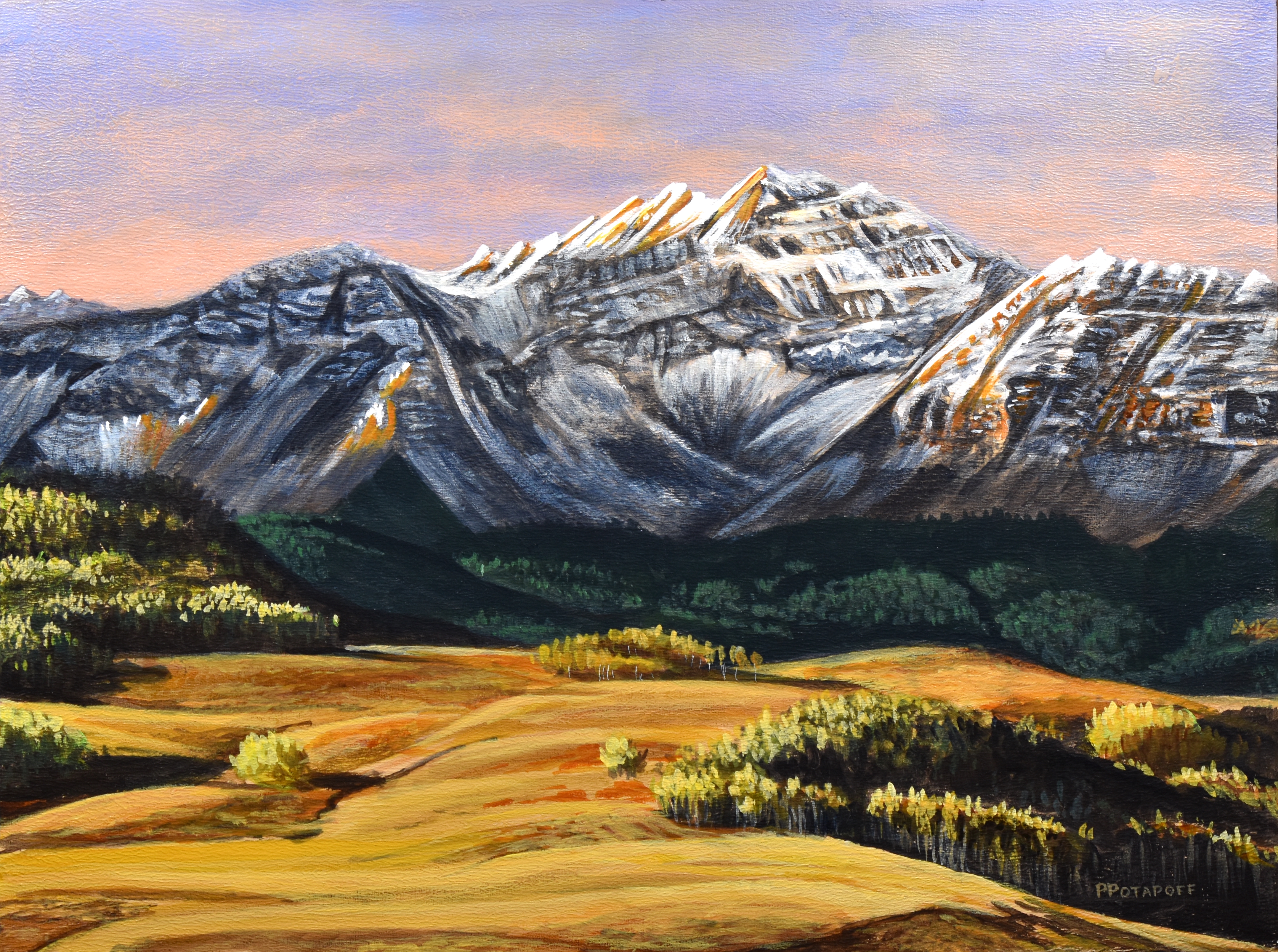 There is nothing more magical than an Alberta sunset - come learn how to capture it on canvas.