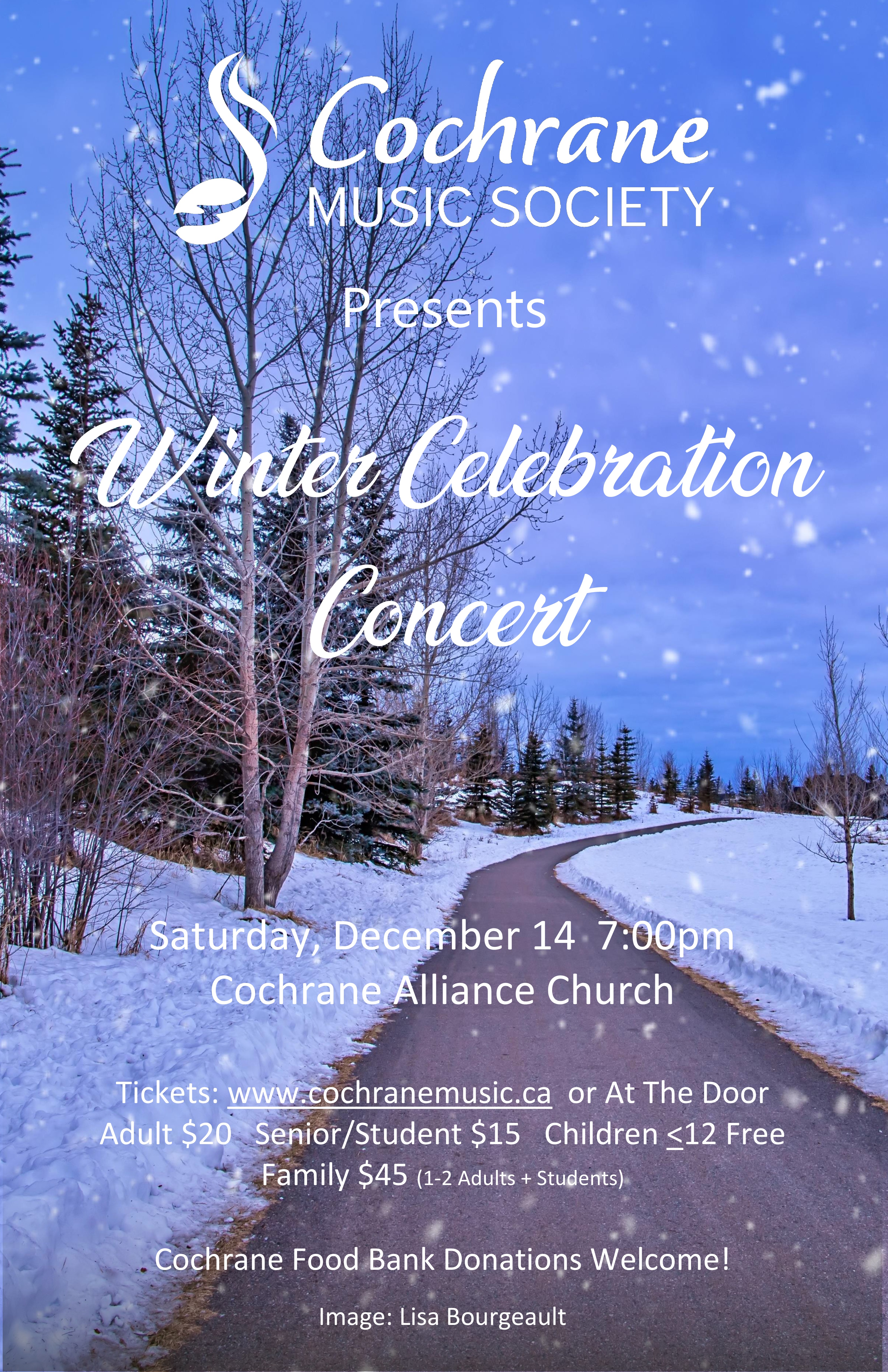 Cochrane Music Society Winter Celebration Concert
