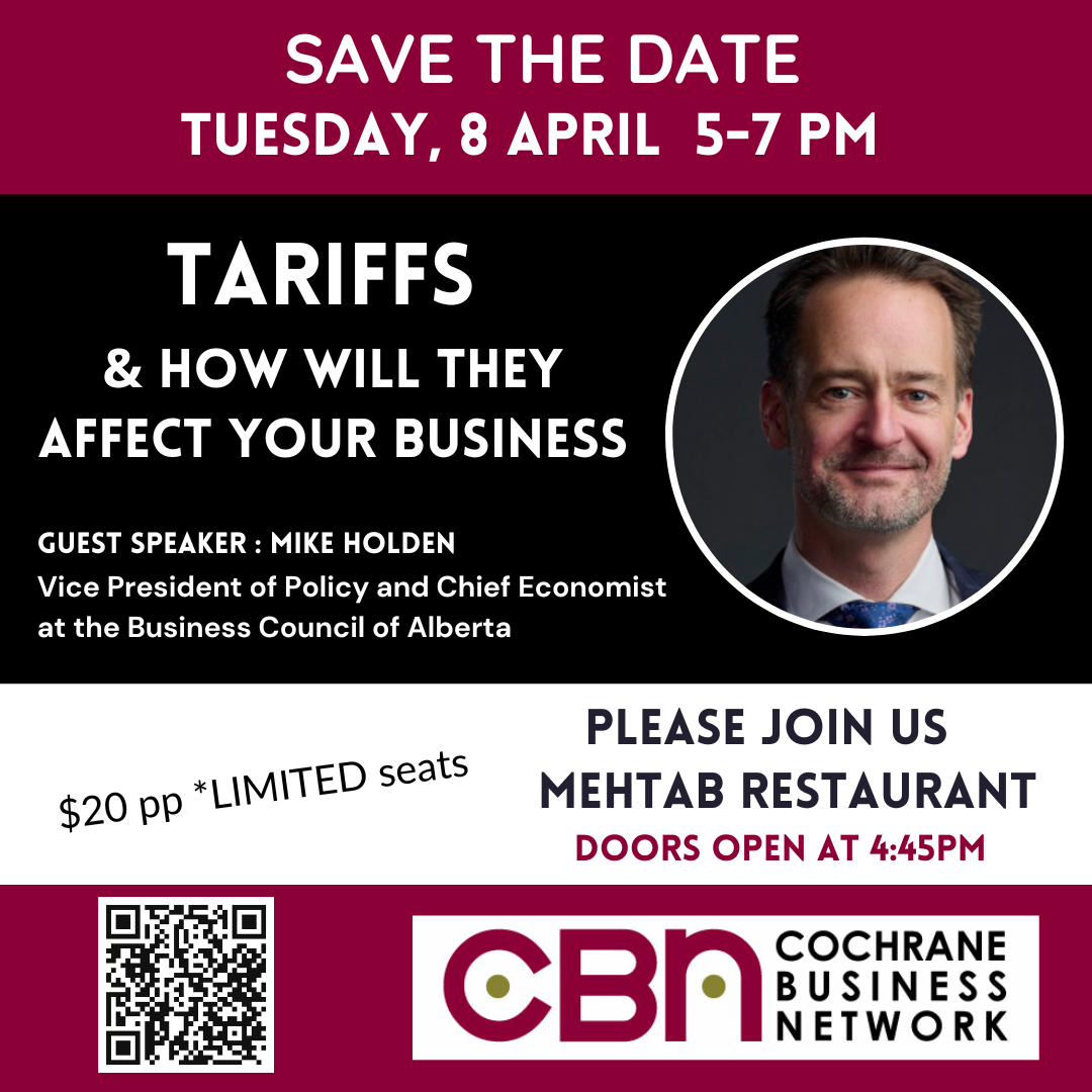 Registration notice ; Tariffs & How will they affect YOUR business