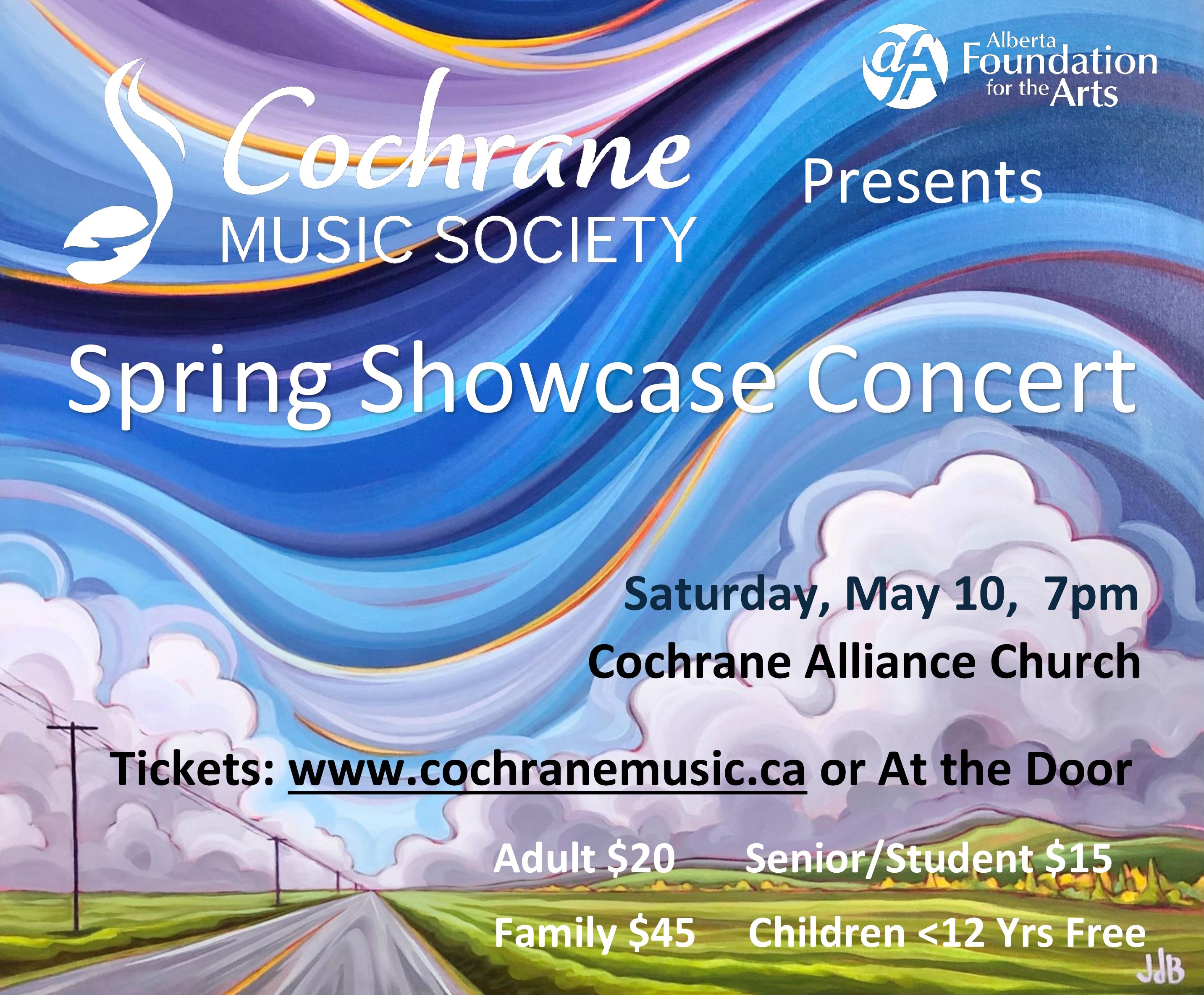 Spring Showcase Concert 2025 Poster