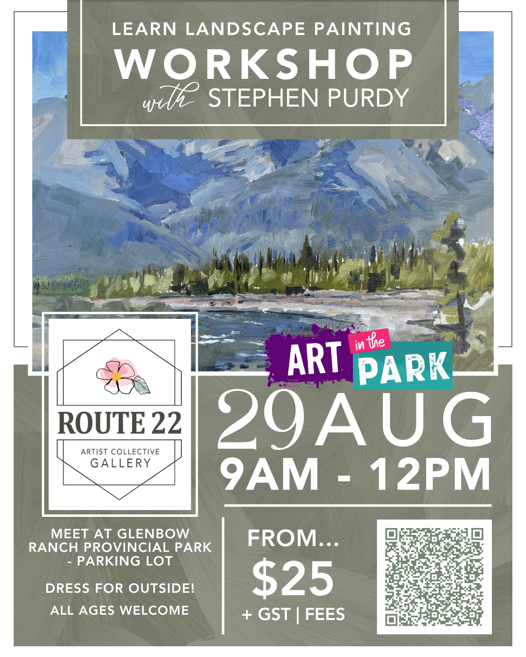 Learn Landscape Painting Workshop with Stephen Purdy