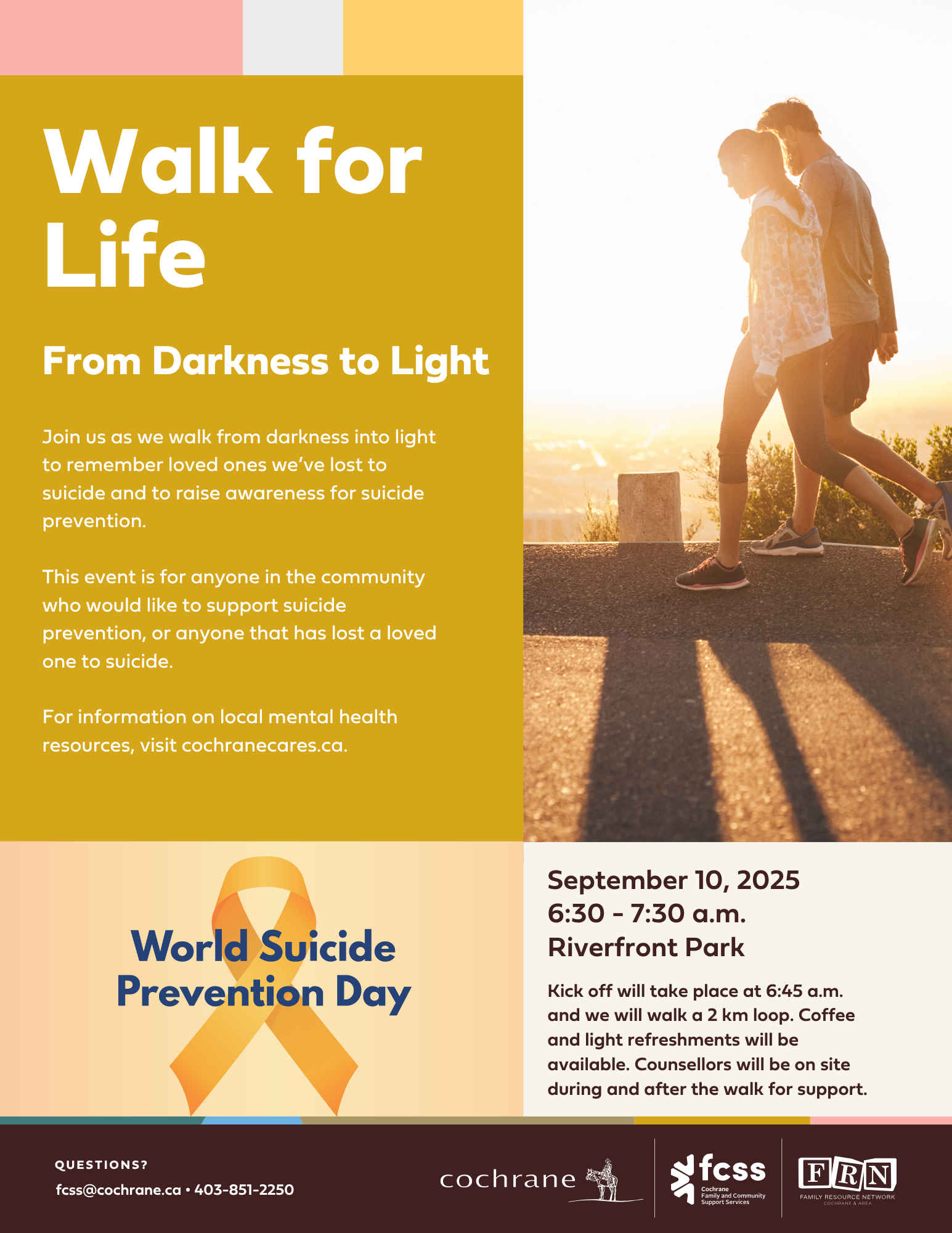 Walk For Life Poster