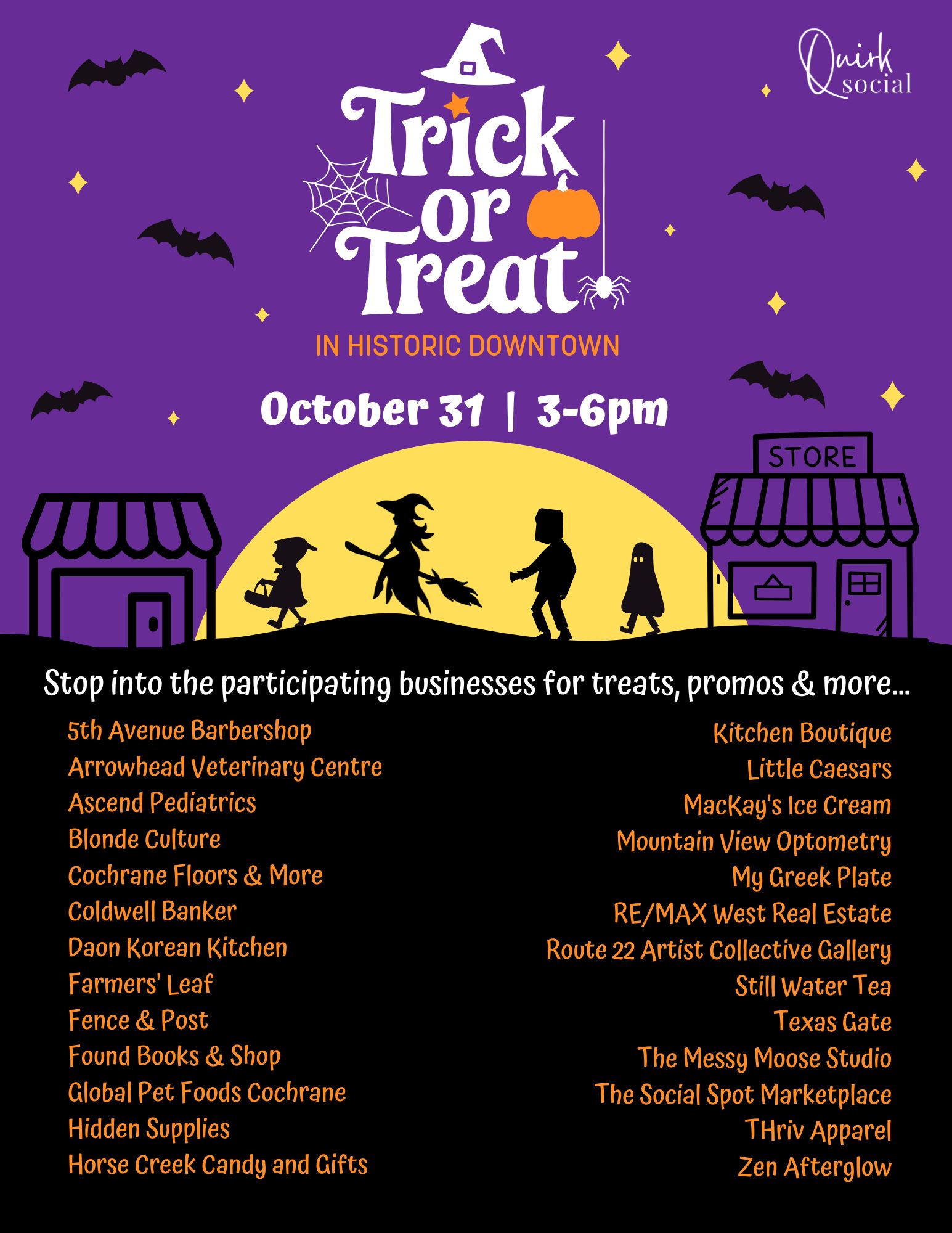 updated poster with list of businesses 