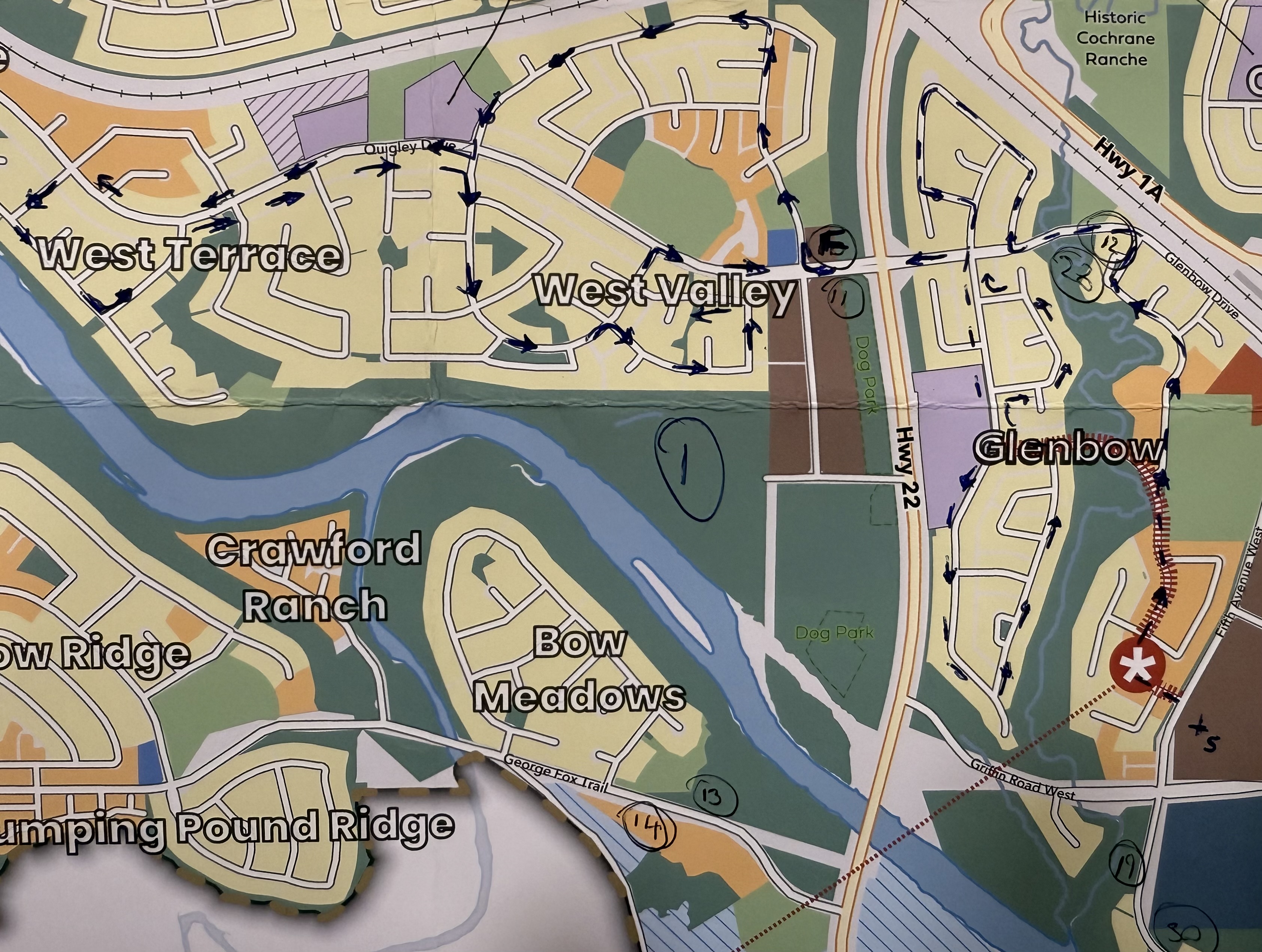 Santa’s route starting at 6pm moving through Glenbow to West Terrace and then to West Vally residents advised to line the route on the right side of the road along Santa’s direction of travel. 