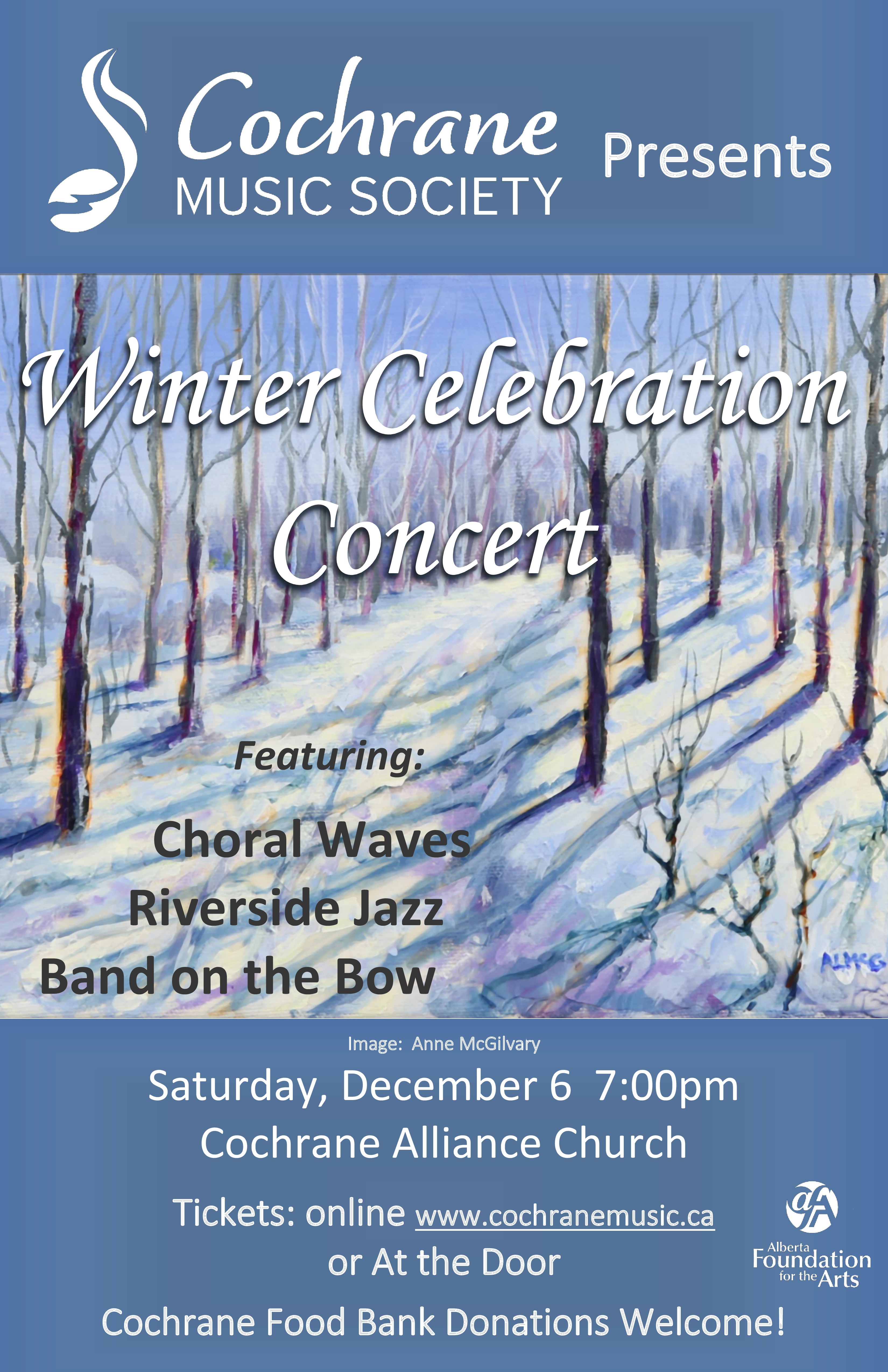 Winter Celebration Concert Poster