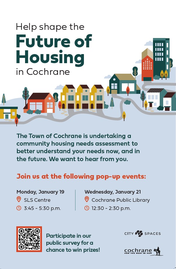 Cochrane housing needs assessment poster