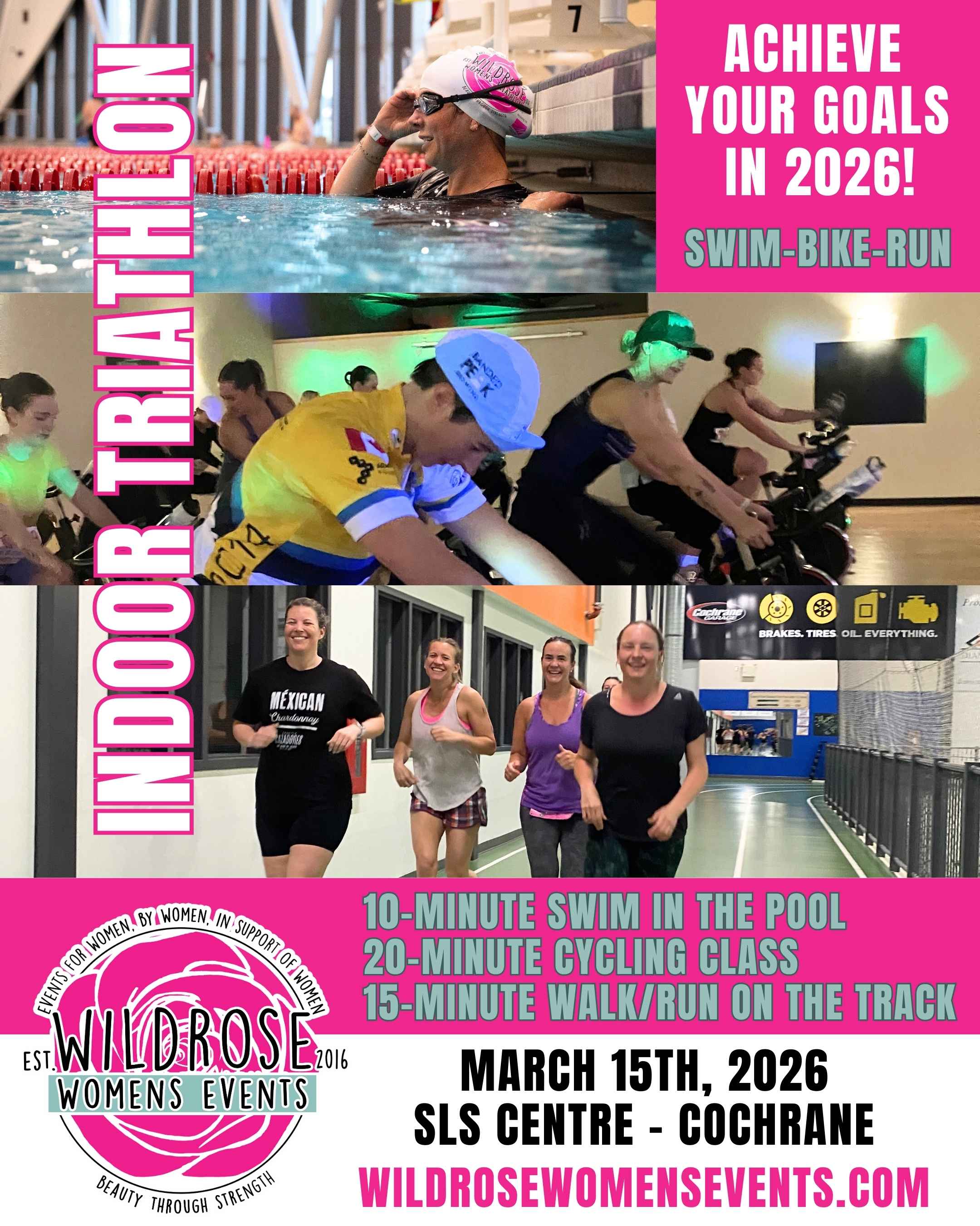 Wild Rose Women's Indoor Triathlon
