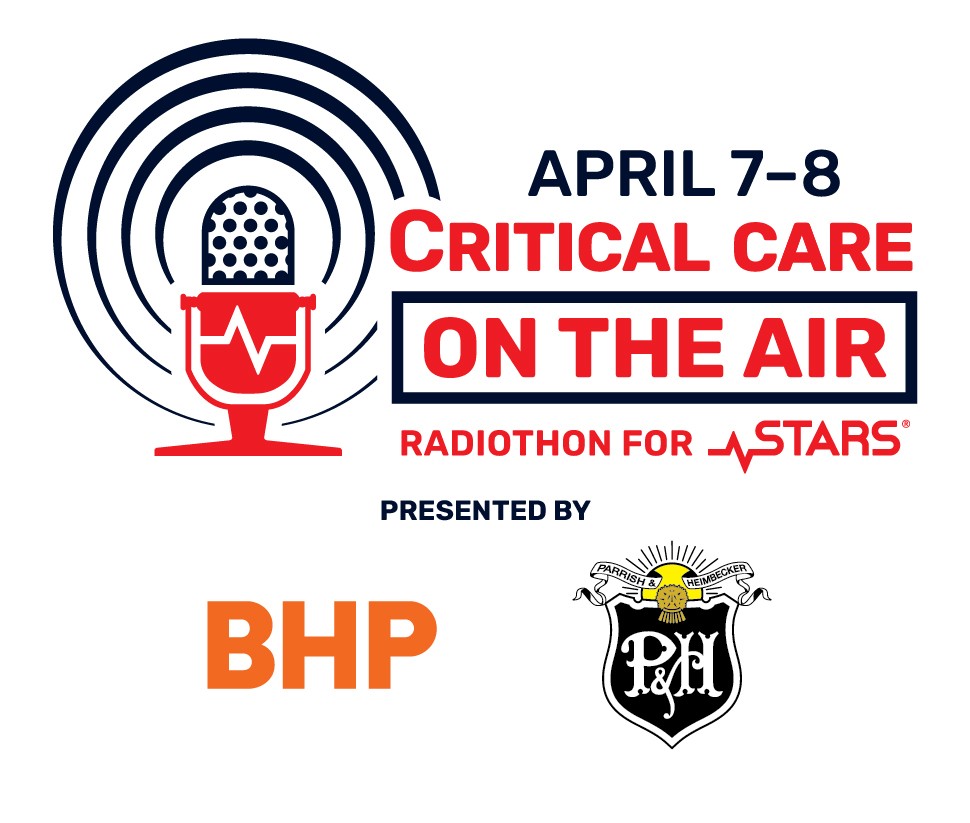 Proud To Support Critical Care On The Air
