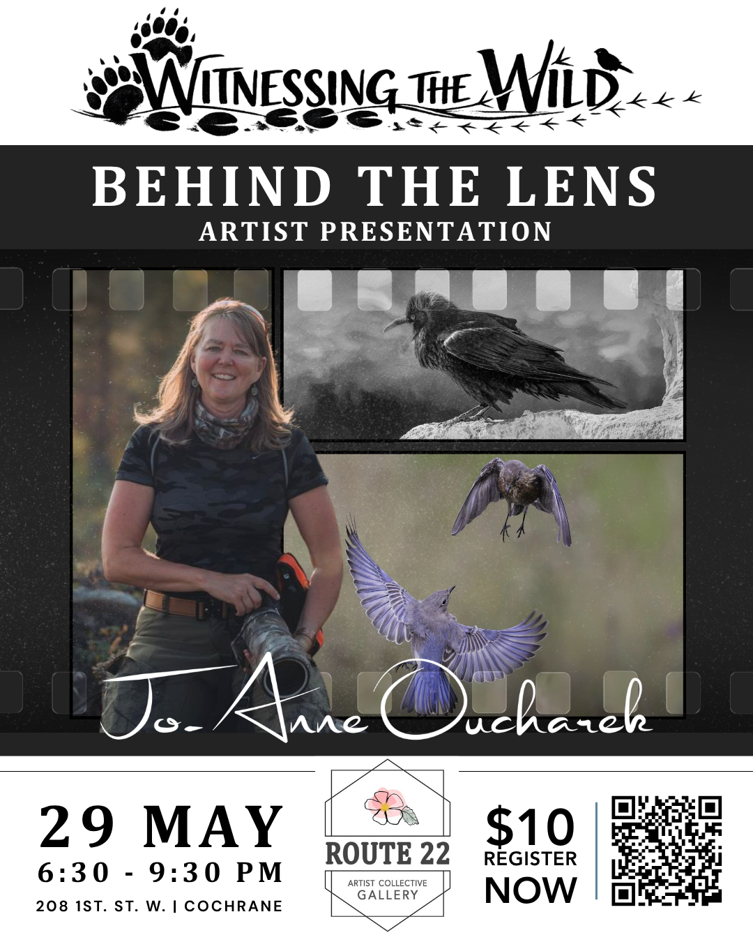 Behind the Lens: Artist Presentation by Jo-Anne Oucharek
