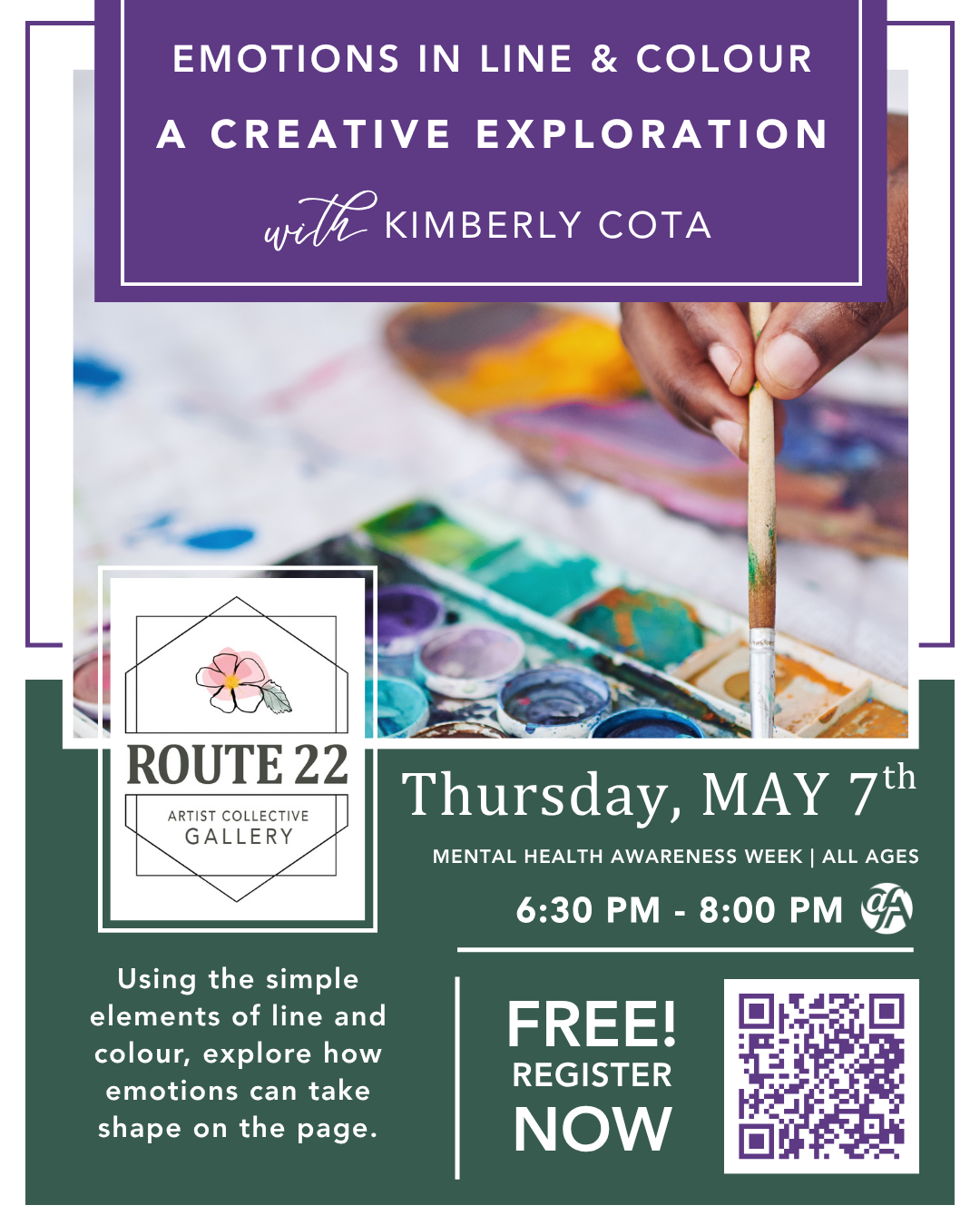 Emotions in Line & Colour: A Creative Exploration! with Kim Cota
