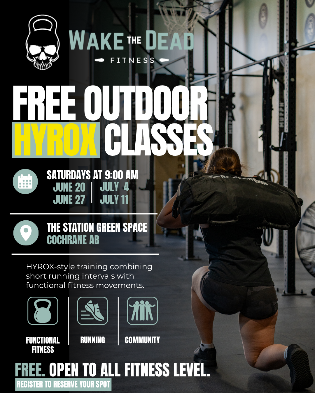 FREE OUTDOOR HYROX CLASSES