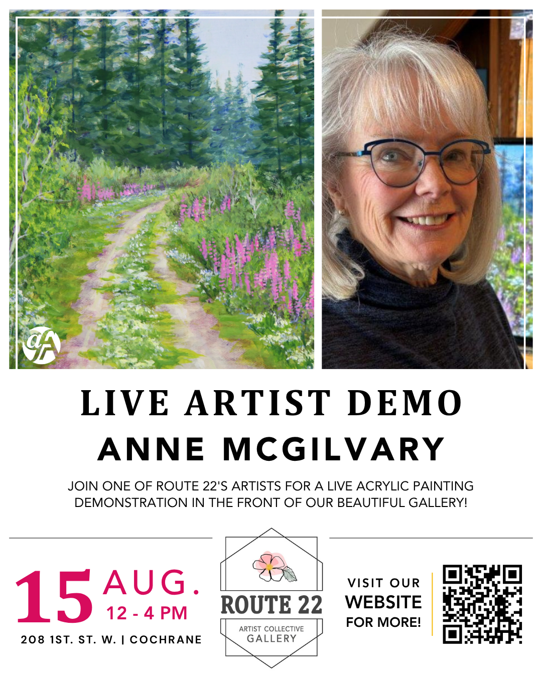Anne McGilvary Artist Demo August 15