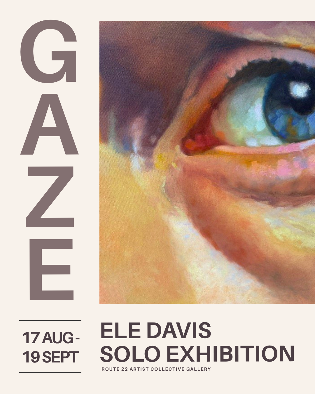 Ele Davis Solo Exhibition: Gaze
