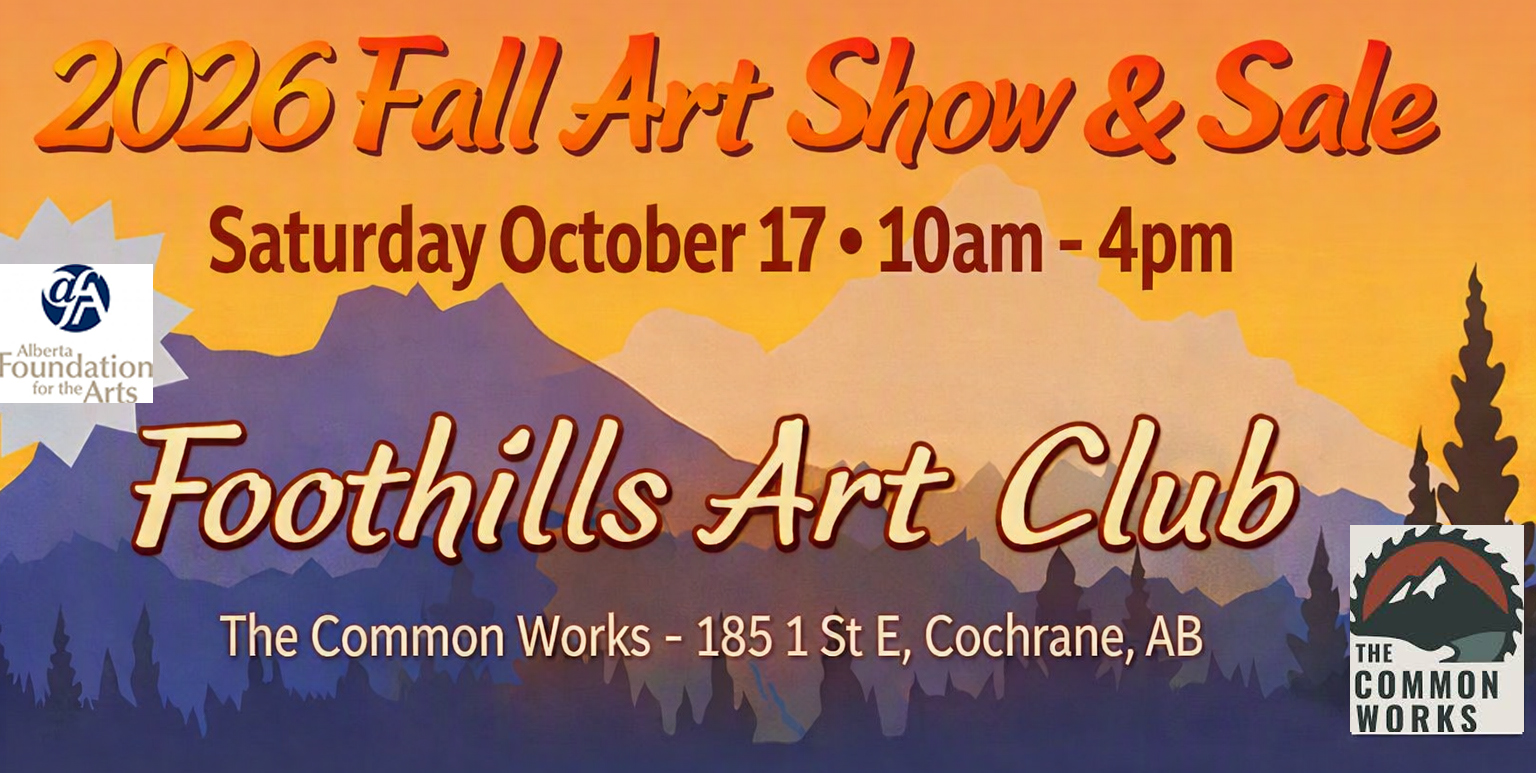 Foothills Art Club Show & Sale ad