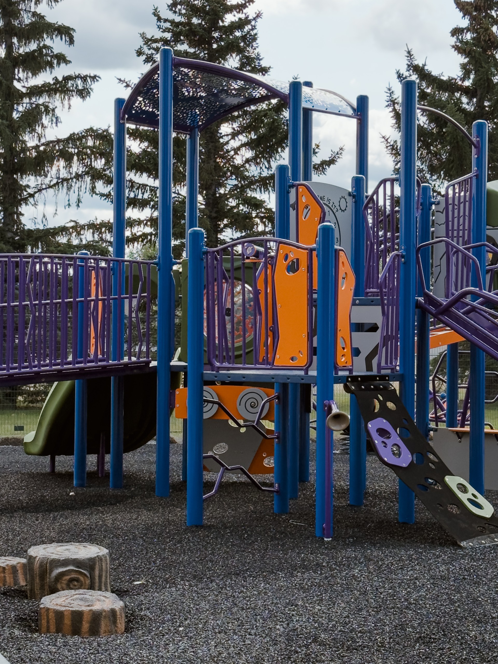 inclusive colourful playground