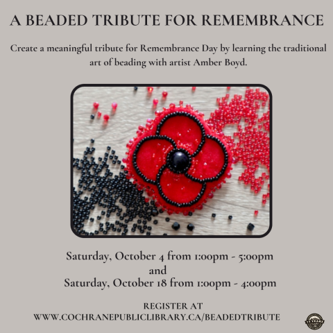 Beaded Poppy
