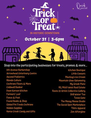 updated poster with list of businesses 