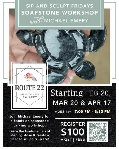 Sip and Sculpt Fridays at Route 22!