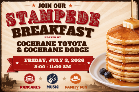 Cochrane Toyota Pancake Breakfast 2026